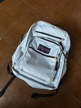 Jansport Light Blue Classic Campus Backpack